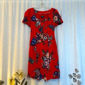 Maeve by Anthropologie XS Short-Sleeve Viscose Dress